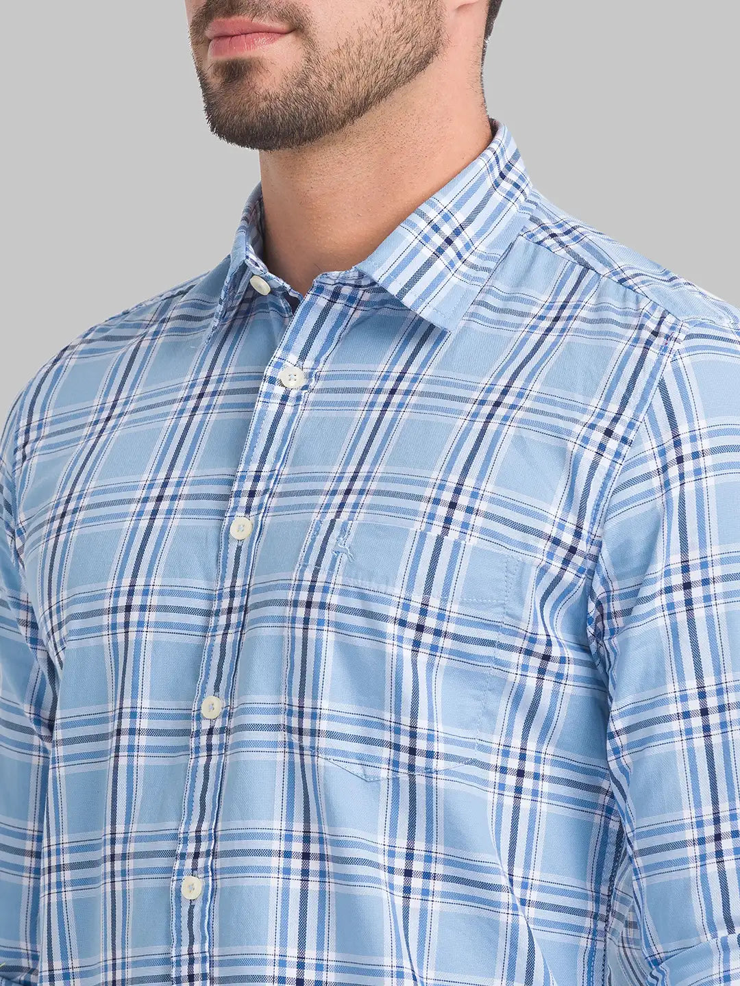 Men Slim Fit Medium Green Shirt