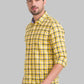 Men Slim Fit Medium Blue Shirt