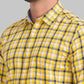 Men Slim Fit Medium Blue Shirt