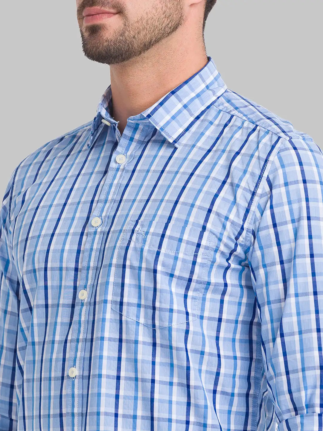 Men Slim Fit Medium Green Shirt