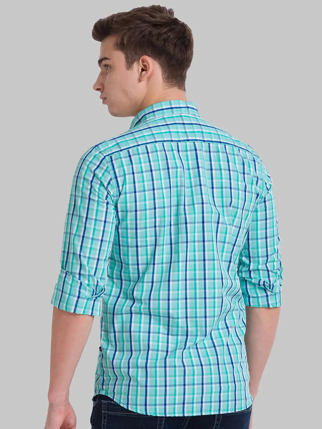 Men Slim Fit Medium Red Shirt