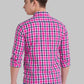 Men Slim Fit Medium Blue Shirt