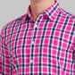 Men Slim Fit Medium Blue Shirt