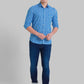 Men Slim Fit Medium Red Shirt