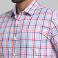 Men Slim Fit Dark Red Shirt