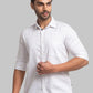 Men Slim Fit White Shirt
