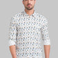 Men Slim Fit Light Blue Shirt