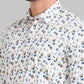 Men Slim Fit Light Blue Shirt