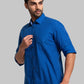 Men Slim Fit Medium Red Shirt