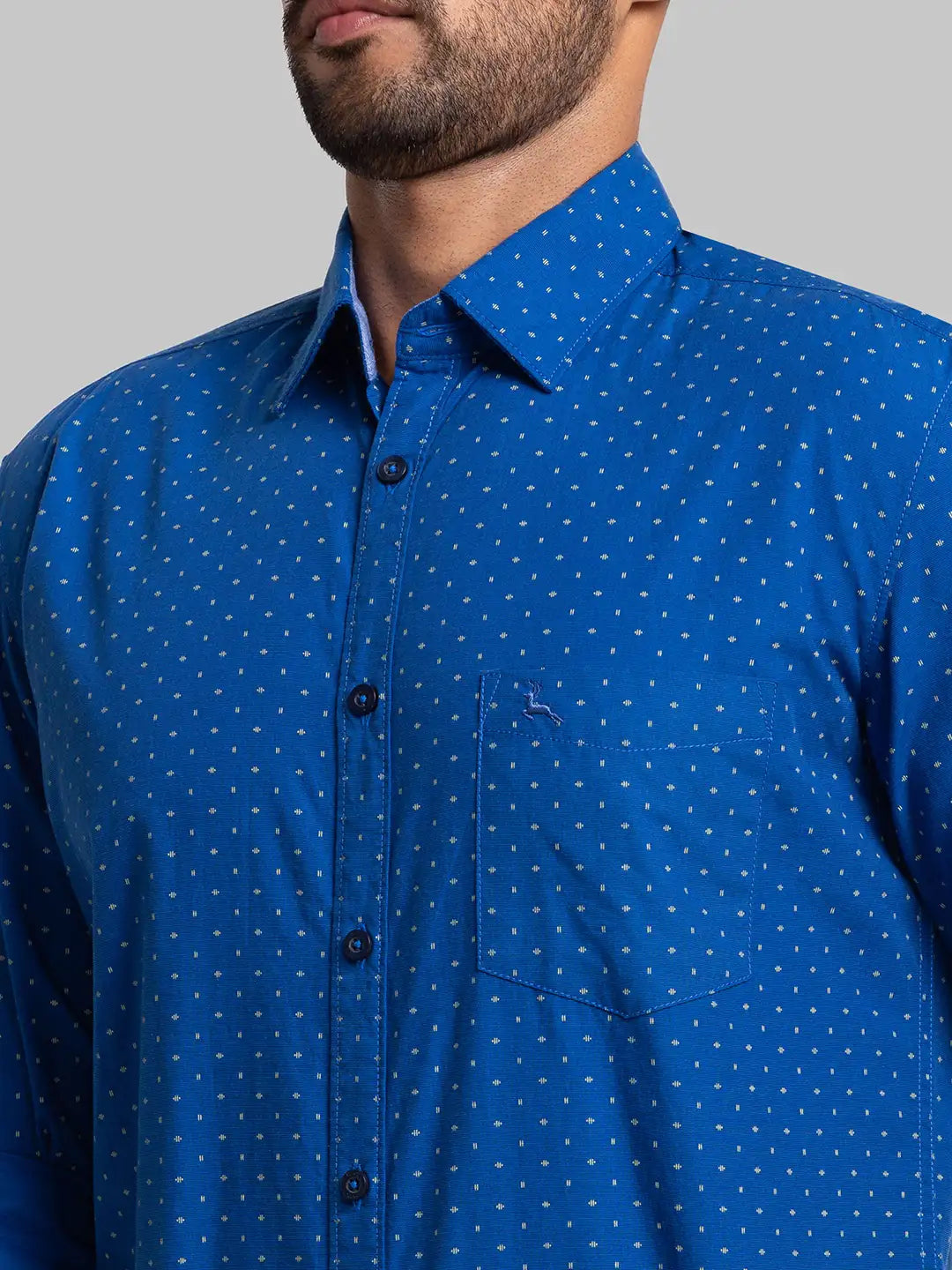 Men Slim Fit Medium Red Shirt