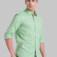 Men Slim Fit Light Blue Shirt