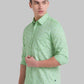 Men Slim Fit Light Blue Shirt