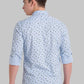 Men Slim Fit Dark Blue Shirt