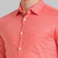 Men Slim Fit Light Blue Shirt