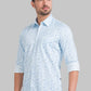 Men Slim Fit Dark Blue Shirt