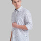 Men Slim Fit Light Blue Shirt
