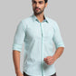 Men Slim Fit Medium Green Shirt