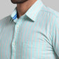 Men Slim Fit Medium Green Shirt