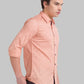 Men Slim Fit Dark Fawn Shirt