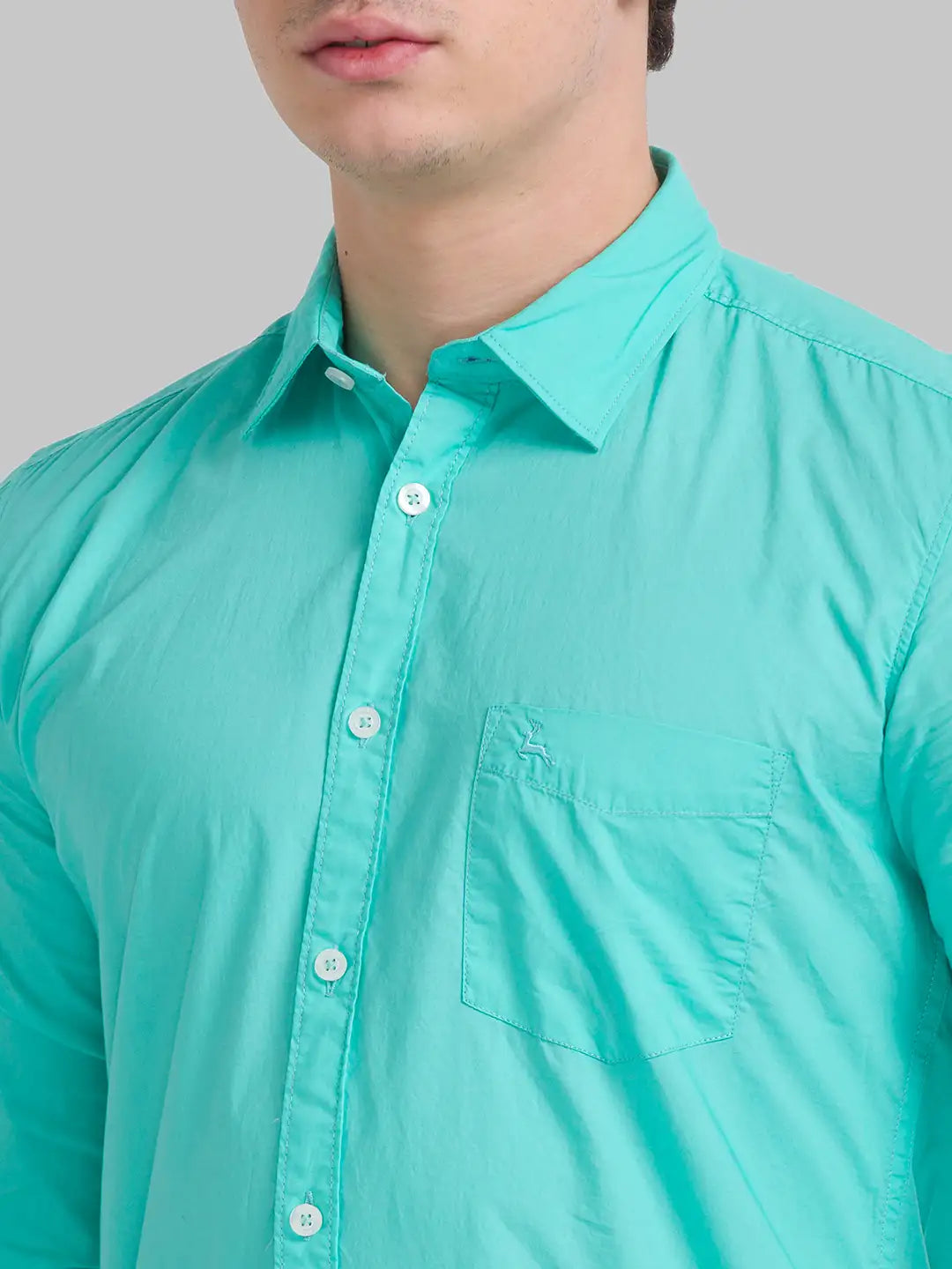 Men Slim Fit Medium Red Shirt
