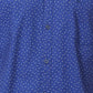 Men Slim Fit Blue Shirt
