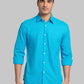 Men Slim Fit Yellow Shirt