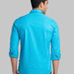 Men Slim Fit Yellow Shirt