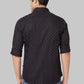 Parx Men Green Checks Slim Fit Cotton Blend Full Sleeve Shirt