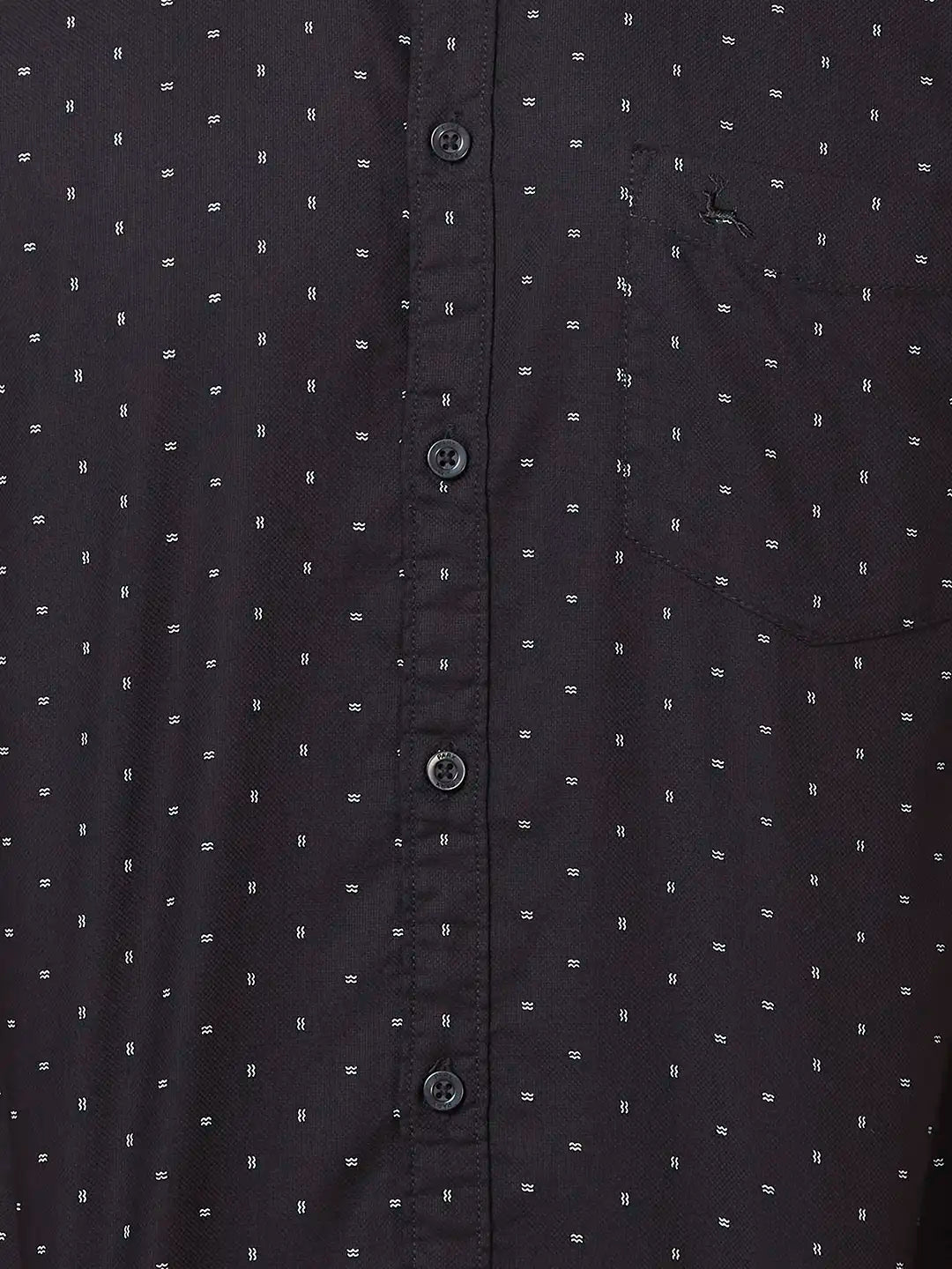 Parx Men Green Checks Slim Fit Cotton Blend Full Sleeve Shirt