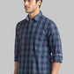 Men Slim Fit Brown Shirt