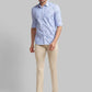Men Slim Fit Green Shirt