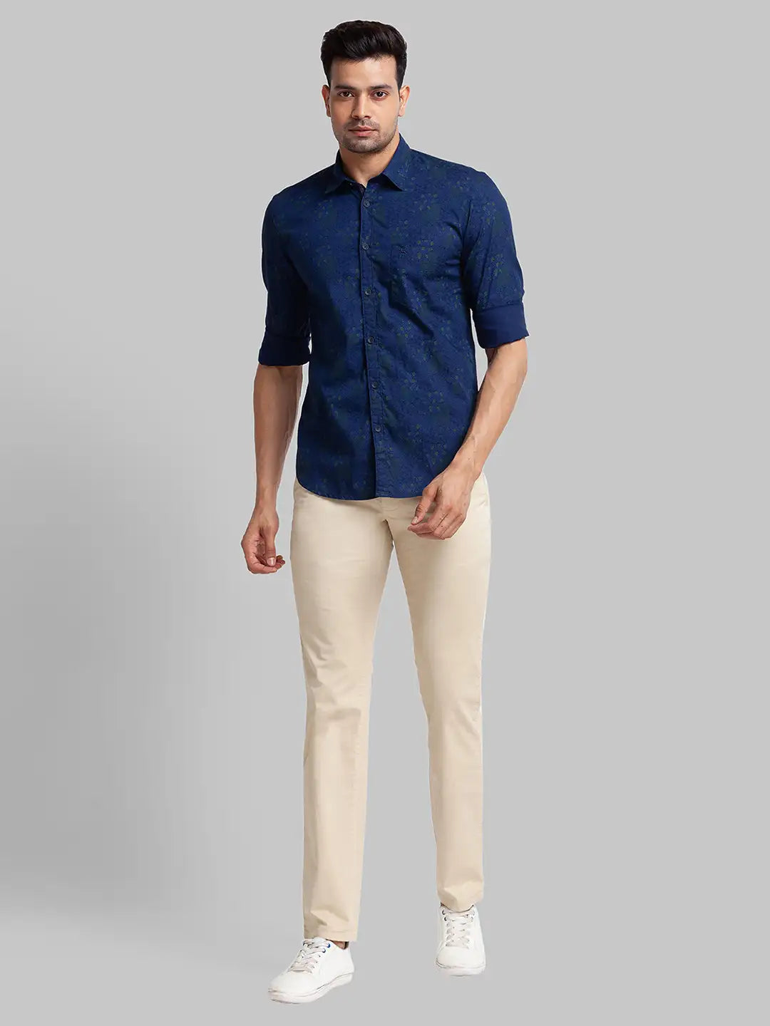Men Slim Fit Black Shirt