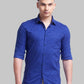 Men Slim Fit White Shirt