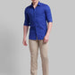 Men Slim Fit White Shirt