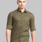 Men Slim Fit Red Shirt