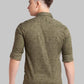 Men Slim Fit Red Shirt