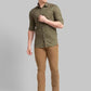 Men Slim Fit Red Shirt