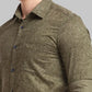 Men Slim Fit Red Shirt