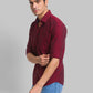 Men Slim Fit Light Fawn Shirt