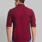 Men Slim Fit Light Fawn Shirt