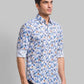 Men Slim Fit Grey Shirt