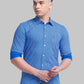 Men Slim Fit White Shirt