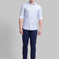 Men Slim Fit White Shirt