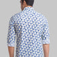 Men Slim Fit Light Green Shirt