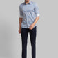 Men Slim Fit White Shirt
