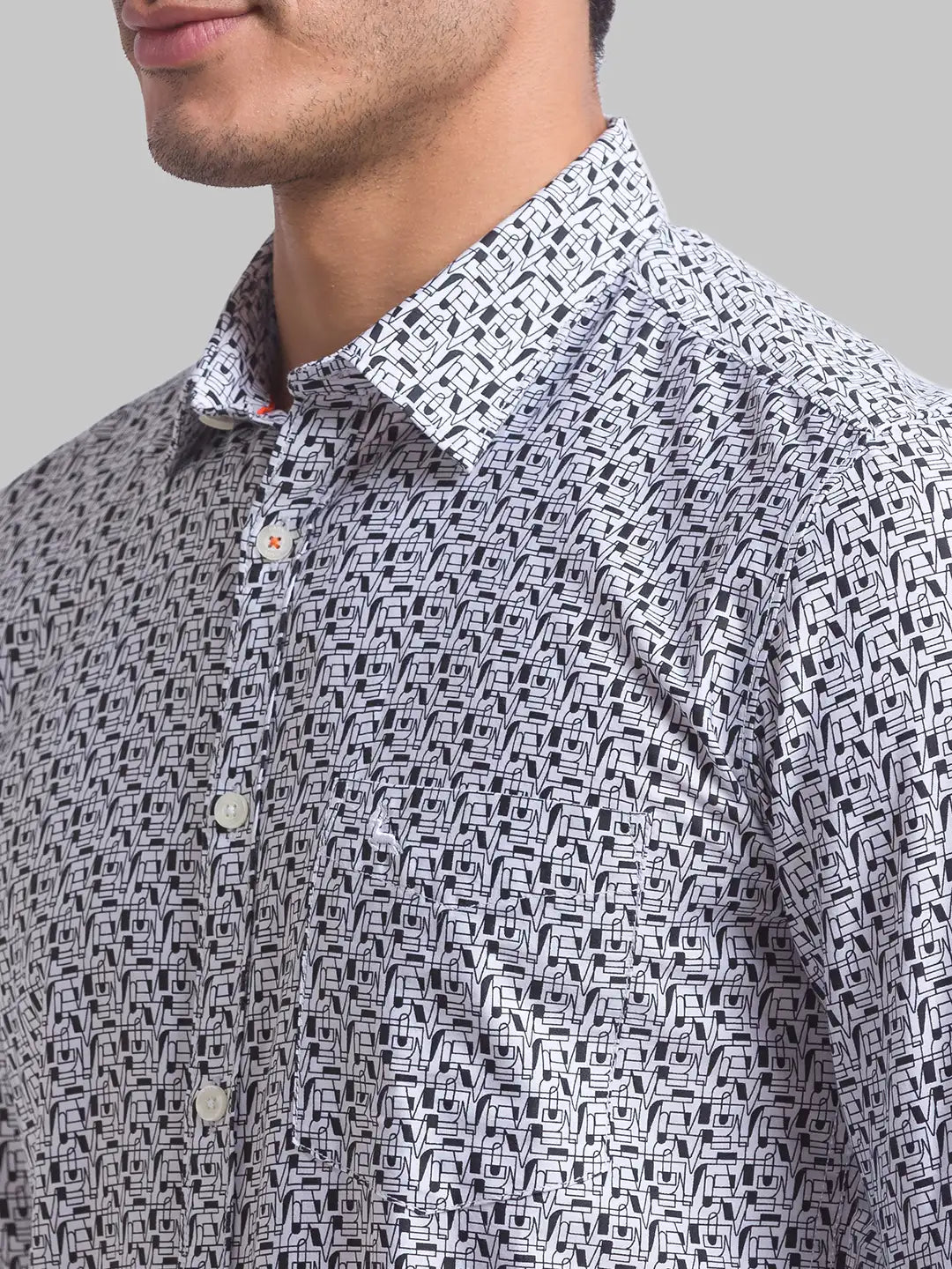 Men Slim Fit Green Shirt