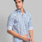 Men Slim Fit Violet Shirt