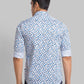Men Slim Fit Violet Shirt