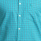 Parx Men Orange Stripe Slim Fit Cotton Full Sleeve Cutaway Collar Shirt