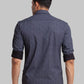 Men Slim Fit Blue Shirt